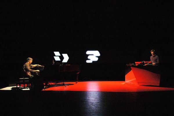 Ryuichi Sakamoto + Alva Noto Live 23/09/2012 @ Auditorium, Roma